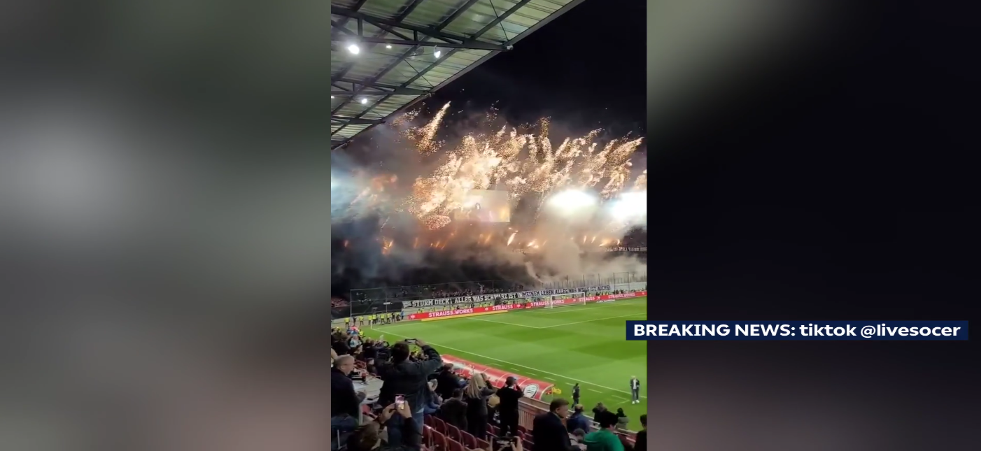 Broadcast graphic generated from the TikTok video